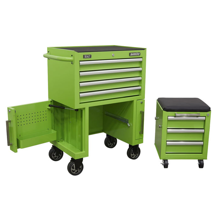 Sealey Rollcab 3 Drawer & Utility Seat AP556CSHV Sealey - Dynamic Drive