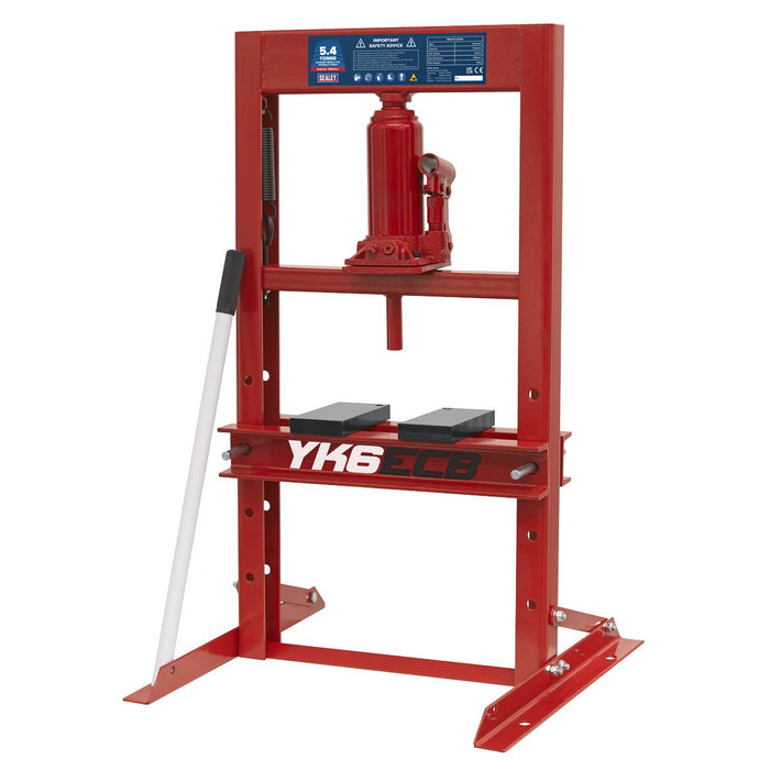 Hydraulic Press 5.4Tonne Economy Bench Type Sealey  - Dynamic Drive