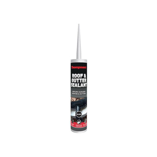 Ronseal Thompson's Roof & Gutter Sealant Black 310ml Ronseal - Dynamic Drive