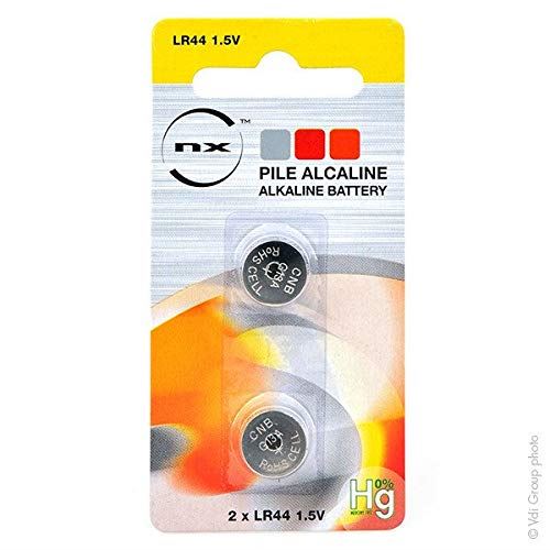 NX - Alkaline button cell (blister) LR44 NX - 0% Hg 1.5V 145mAh NX - Dynamic Drive