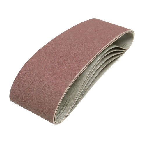 Silverline Sanding Belts 75 x 533mm 5pk 120 Grit Silverline - Dynamic Drive