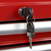 Sealey Hang-On Chest 8 Drawer with Ball-Bearing Slides Red AP33589 Sealey - Dynamic Drive