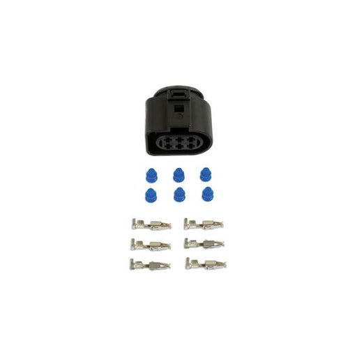 Connect for VW Electrical Female Connector 2.8mm 6 Pin Kit 65pc 37384 Tool Connection - Dynamic Drive