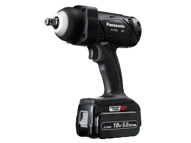 Panasonic EY7552 Heavy-Duty Impact Wrench 18V 2 x 5.0Ah Li-ion Panasonic - Dynamic Drive