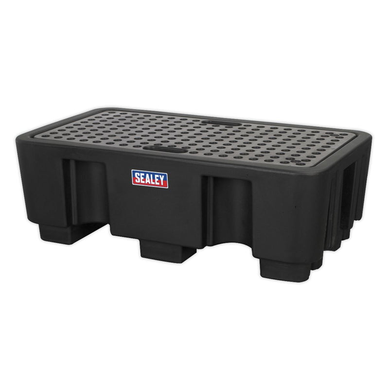 Sealey Barrel Bund Polyethylene 1300 x 750 x 440mm 2 Drum DRP17 Sealey - Dynamic Drive