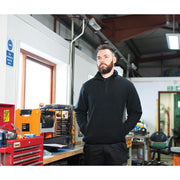 Tough Grit 2-Tone 1/4 Zip Fleece Black / Charcoal XXL Tough Grit - Dynamic Drive