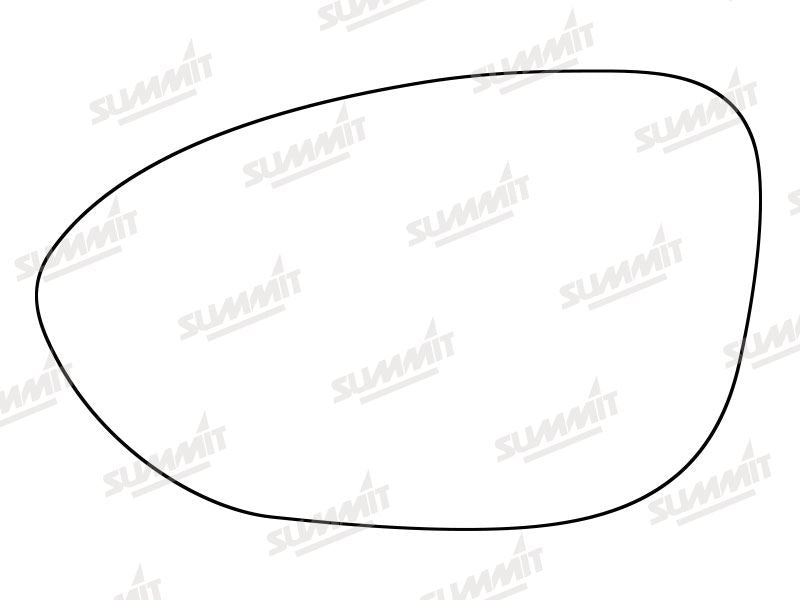 Summit Stick-On Standard Mirror Glass fits BMW Z4 LHS Summit - Dynamic Drive