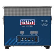 Sealey Ultrasonic Parts Cleaning Tank 3L SCT03 Sealey - Dynamic Drive