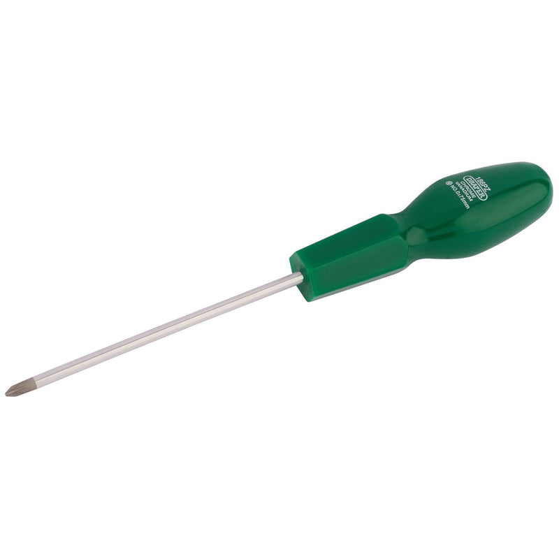 Draper PZ Type Cabinet Pattern Screwdriver, No.0 x 75mm (Sold Loose) 22356 Draper - Dynamic Drive
