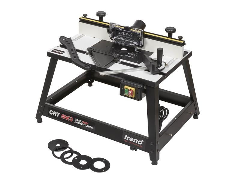 Trend CRT/MK3 CraftPro Router Table 240V Trend - Dynamic Drive
