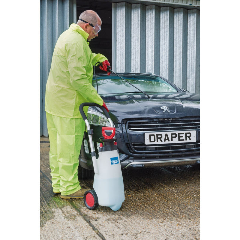 Draper EPDM Trolley Pump Sprayer, 15L 82583 Draper - Dynamic Drive