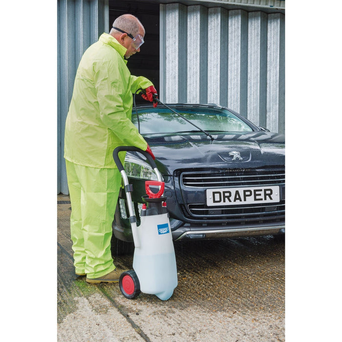 Draper EPDM Trolley Pump Sprayer, 15L 82583 Draper - Dynamic Drive