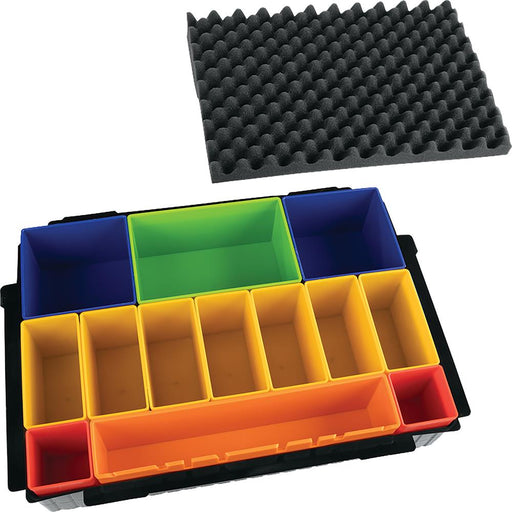 Makita Box Insert With Coloured Compartments P-83652 Makita - Dynamic Drive