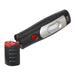 Sealey Rechargeable 360 Inspection Light 7 SMD & 3W SMD LED Black Lithium-ion Sealey - Dynamic Drive