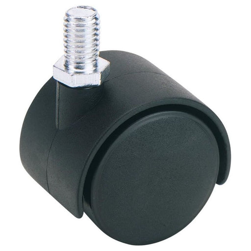 Draper Twin Nylon Bolt Castor, 40mm Diameter, S.W.L. 25kg 65464 Draper - Dynamic Drive