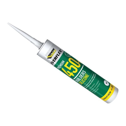 Everbuild Sika Everflex® 450 Builders Silicone Sealant Buff 300ml Everbuild Sika - Dynamic Drive