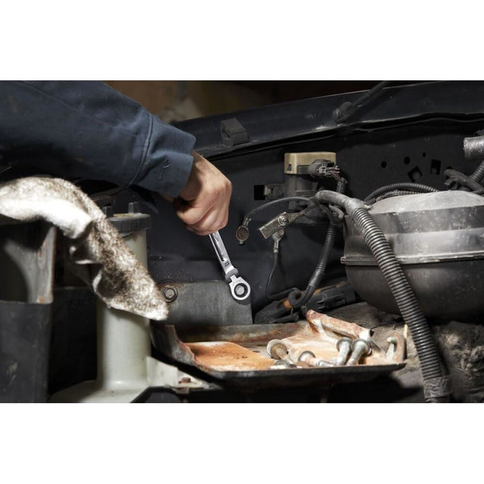 Milwaukee Maxbite Flex Head Ratch. Spanner 4932480186 Milwaukee - Dynamic Drive