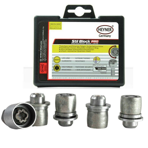 Outlet Locking Wheel Nuts M12X1.5 And Removal Key 582/5 Fits Mitsubishi L200 Heyner Germany  - Dynamic Drive