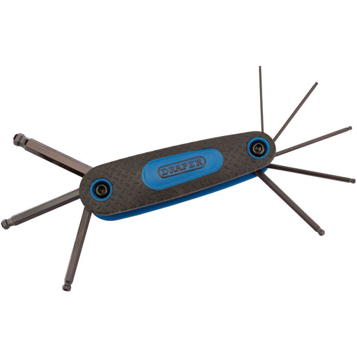 Draper Ball End Metric Hex. Key Set (8 Piece) 33837 Draper - Dynamic Drive