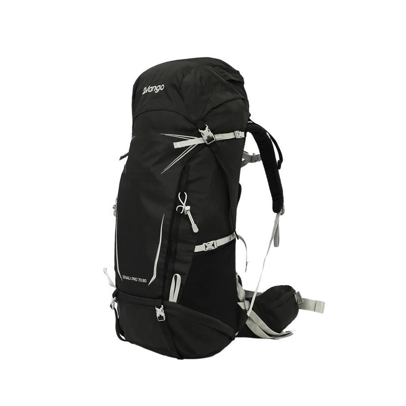 Vango Denali Pro 70:80 70:80 Black Rucksack Backpack Vango - Dynamic Drive
