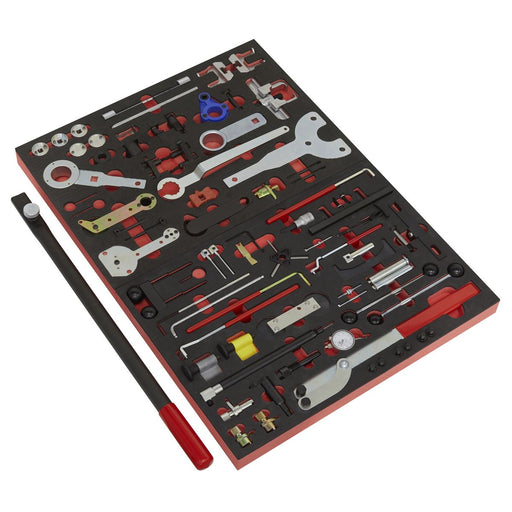 Sealey Diesel & Petrol Master Timing Tool Kit 59pc VAG Belt/Chain Drive Sealey - Dynamic Drive