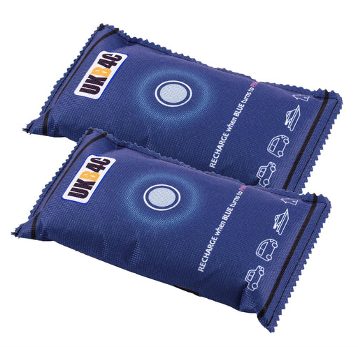 2x Car Home Dehumidifier Large Dry Bag Moisture Killer Absorber Pad Reusable Microwave UKB4C - Dynamic Drive