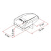 Fiamma Safe Door Grey for Caravans and Motorhomes Fiamma  - Dynamic Drive
