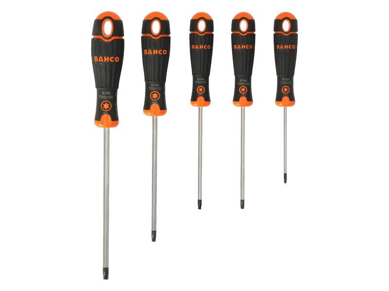 Bahco B219.025 BAHCOFIT TORX Screwdriver Set, 5 Piece Bahco - Dynamic Drive