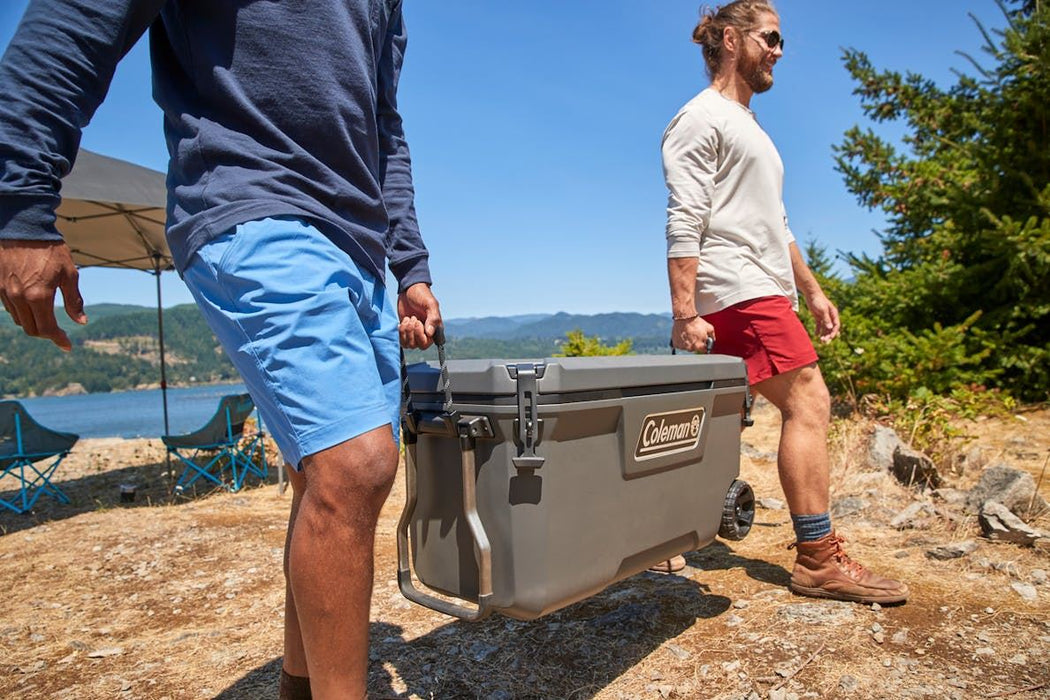 Coleman 100QT Convoy Wheeled Cooler Box Coleman - Dynamic Drive