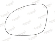 Summit Heated Base Plate With Standard Mirror Glass fits VW Golf/Passat LHS Summit - Dynamic Drive