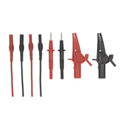Sealey Automotive Test Lead & Crocodile Clip Set 6pc TATL Sealey - Dynamic Drive