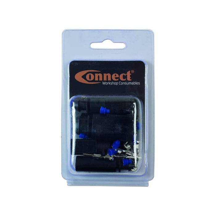 Connect for VW Electrical Male Connector 2.8mm 2 Pin Kit 25pc 37378 Tool Connection - Dynamic Drive