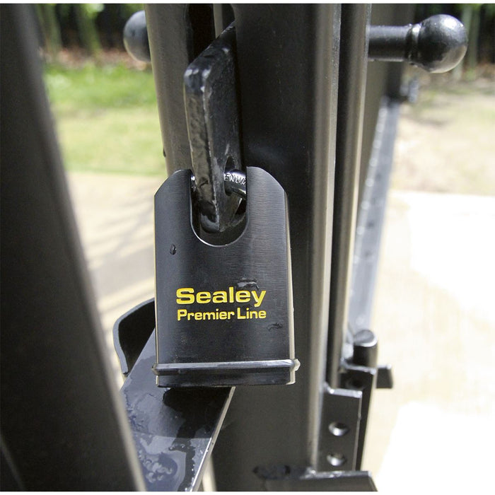 Sealey Steel Body Padlock Shrouded Shackle 61mm PL503S Sealey - Dynamic Drive