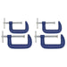Sealey G-Clamp Set 75mm & 100mm 4pc AK6003SET Sealey - Dynamic Drive