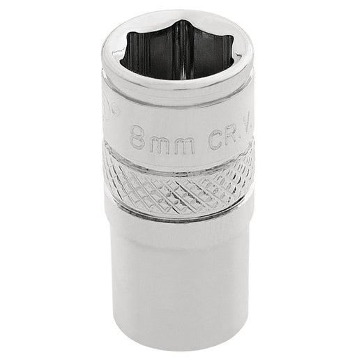 Draper HI-TORQ 6 Point Socket, 1/4" Sq. Dr., 8mm 32536 Draper - Dynamic Drive