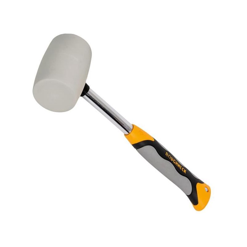 Roughneck Non-Marking White Rubber Mallet 454g (16oz) Roughneck - Dynamic Drive