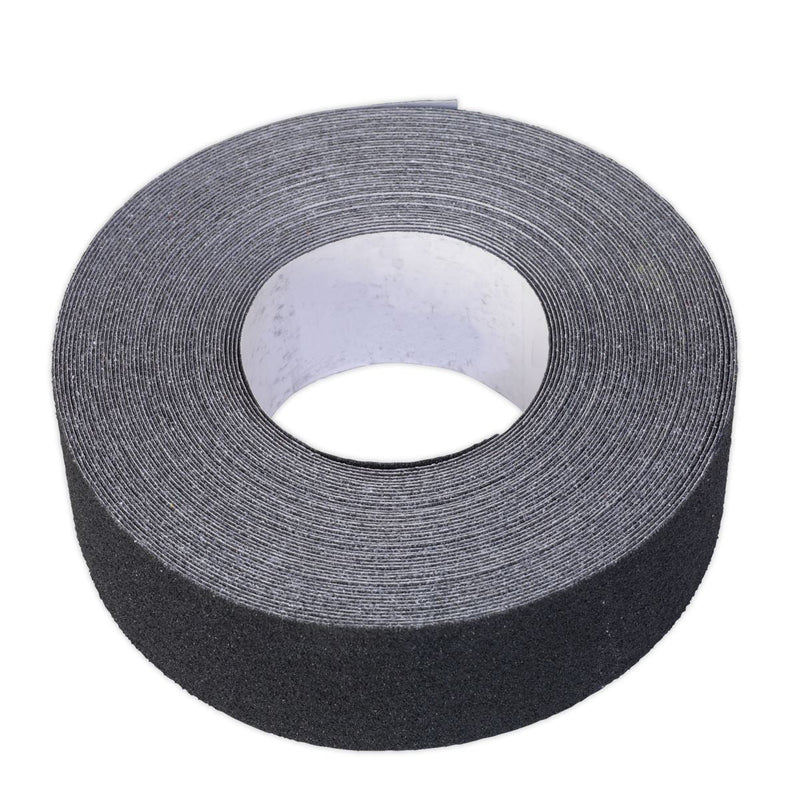 Sealey Anti-Slip Tape Self-Adhesive Black 50mm x 18m ANTB18 Sealey - Dynamic Drive