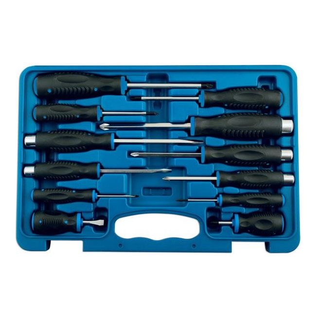 Laser Screwdriver Set 12pc 5983 Laser - Dynamic Drive