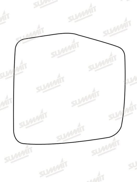 Summit Non-Heated Base Plate With Standard Mirror Glass fits Citroen Jumpy RHS Summit - Dynamic Drive