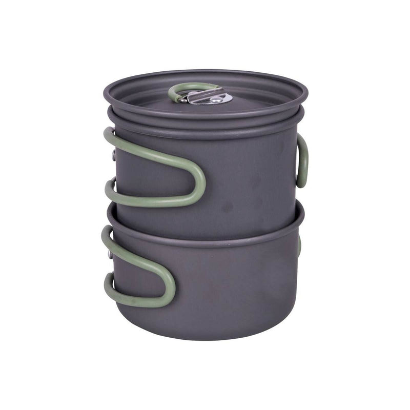 Bo-Camp Cookware Set Explorer 2 Pieces Hard Anodized Aluminium Bo-Camp - Dynamic Drive