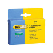 Tacwise 140 Heavy-Duty Staples 8mm (Type T50 G) (Pack 2000) Tacwise - Dynamic Drive