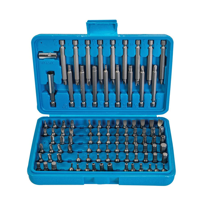 Silverline Security Bit Set 98pce 1/4" Hex Silverline - Dynamic Drive