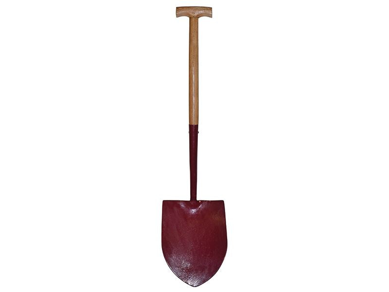 Faithfull Solid Socket Shovel Round No.2 T-Handle Faithfull - Dynamic Drive