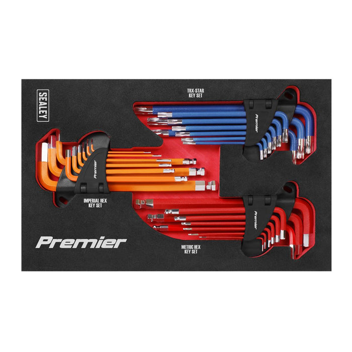 Sealey Master Hex Key Set 27pc AK7179 Sealey - Dynamic Drive