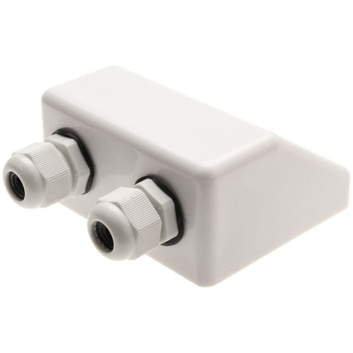 AG Twin White ABS Cable Entry Gland for Caravans & Motorhomes | Reliable and Ef AG - Dynamic Drive