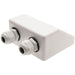 AG Twin White ABS Cable Entry Gland for Caravans & Motorhomes | Reliable and Ef AG - Dynamic Drive