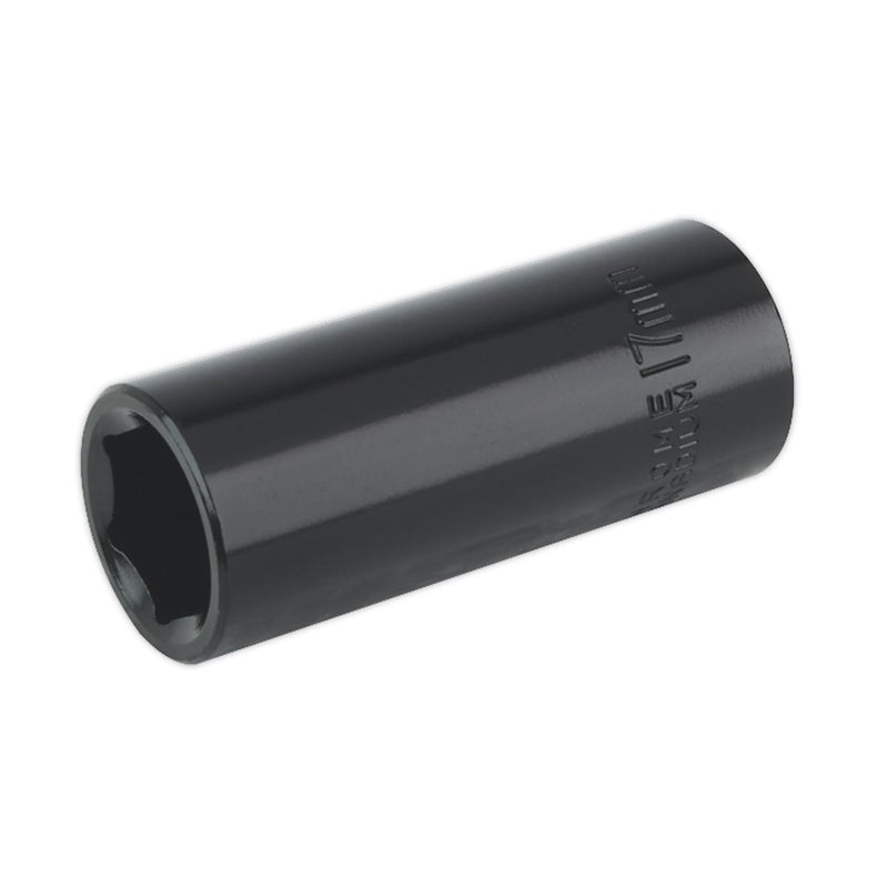Sealey Impact Socket 17mm Deep 3/8"Sq Drive IS3817D Sealey - Dynamic Drive