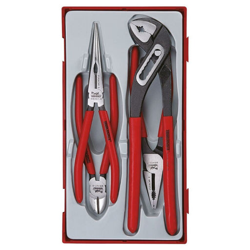 Teng Tools Plier Set Vinyl Grip TT1 4 Pieces Teng Tools - Dynamic Drive