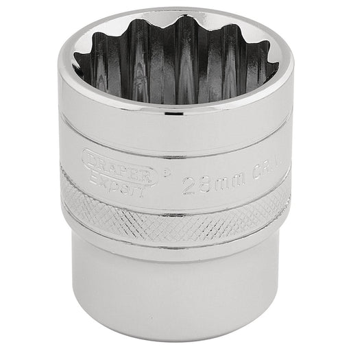Draper HI-TORQ 12 Point Socket, 1/2" Sq. Dr., 28mm 33518 Draper - Dynamic Drive