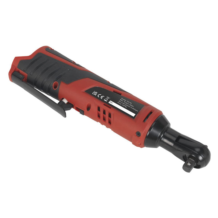 Sealey Cordless Ratchet Wrench 3/8"Sq Drive 12V SV12 Series Body Only CP1202 Sealey - Dynamic Drive